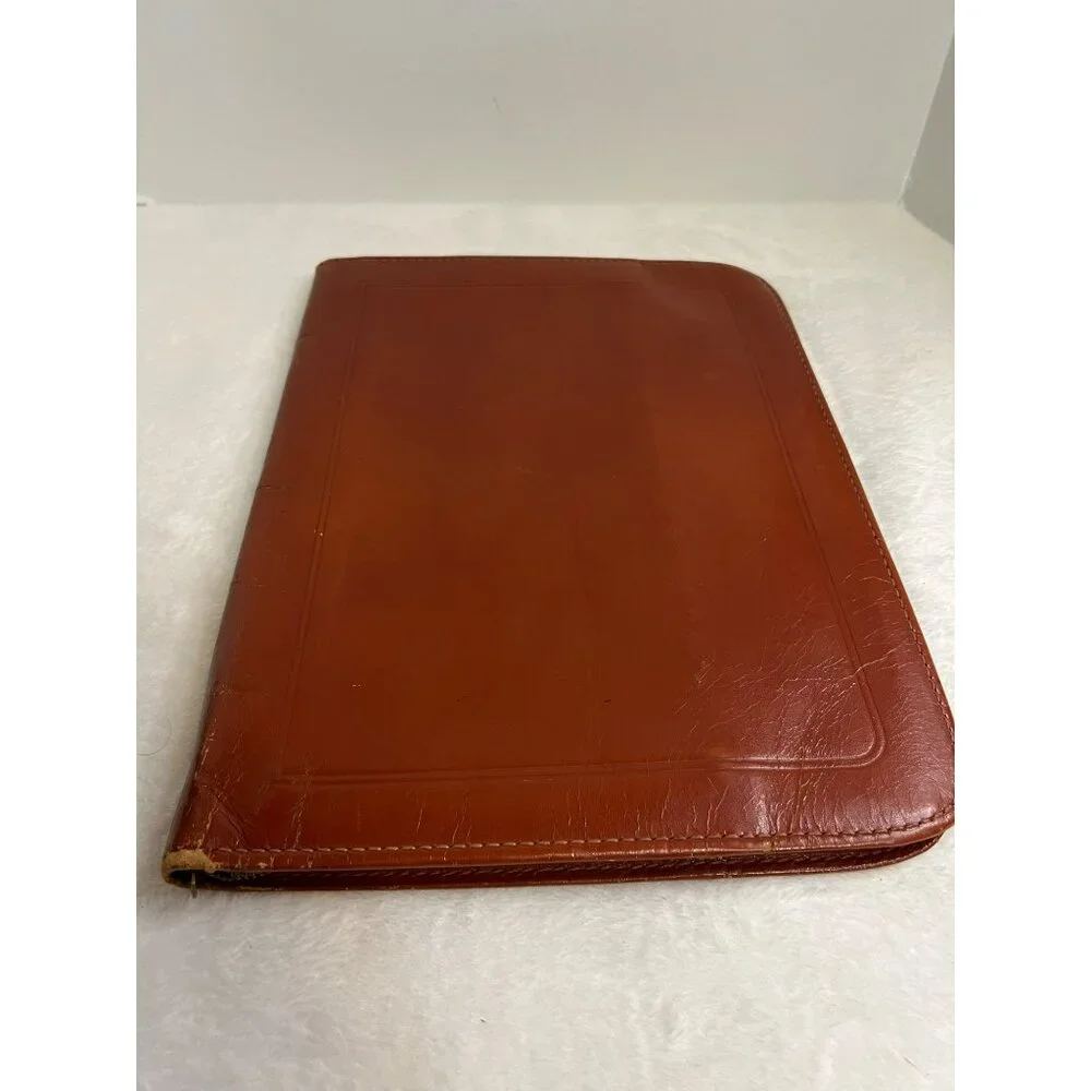 Vintage Rounds Top Grain Cowhide Leather Organizer